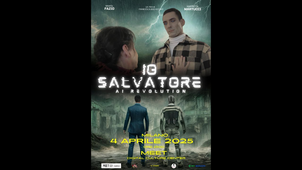 Film IO SALVATORE  - AI REVOLUTION - Première al MEET DIGITAL CULTURE CENTER di Milano (04.04.2025)