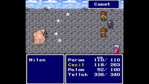 Final Fantasy IV Speedrun - Milon and Milon Z