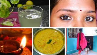 ?இனிமேல் நாமே செய்து கொள்ளலாம் | Eyebrow Threading | கோஸ் கூட்டு | Vlog | Homely Mom