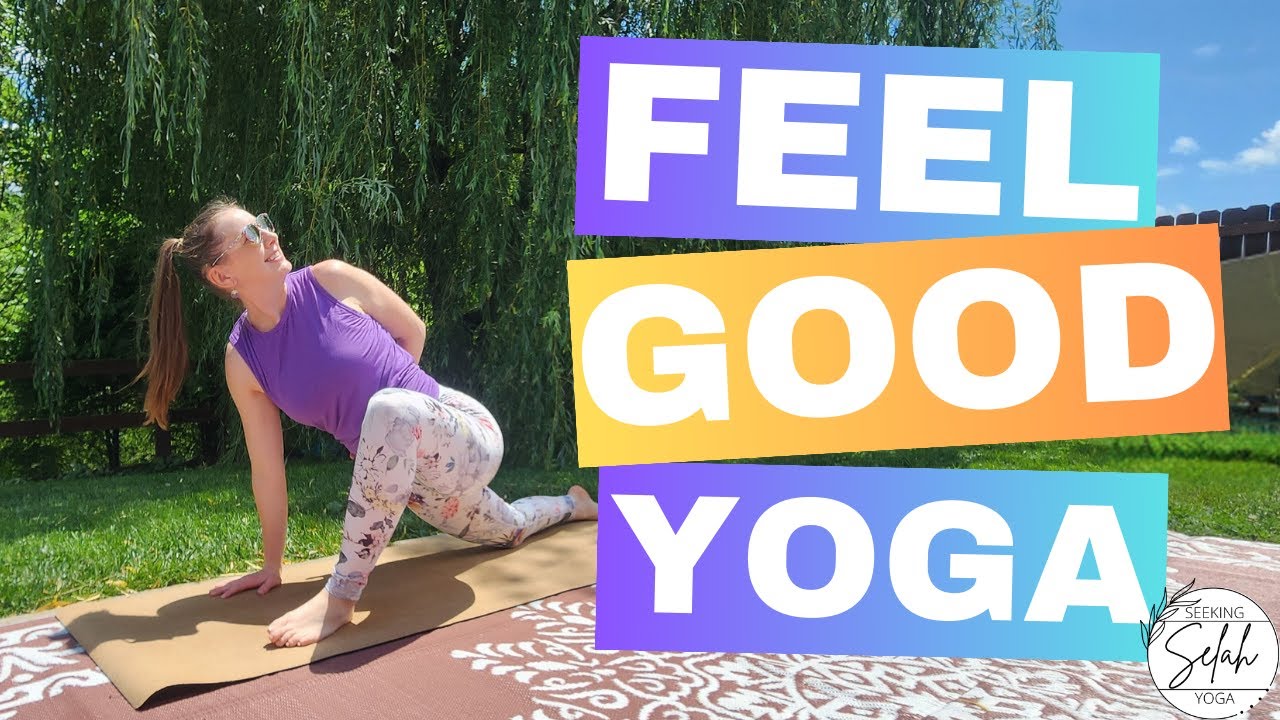 Feel Good Yoga Flow, Christian Yoga, 20 Min Morning Stretch - YouTube