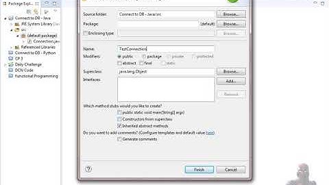 Connect Java Application with DB/Part 1