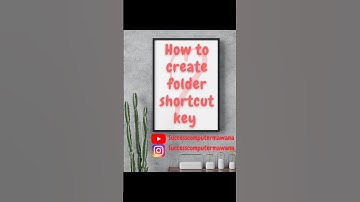How to Create a Folder Shortcut key | #Successcomputermawana #viral #trending #youtubeshorts #shorts