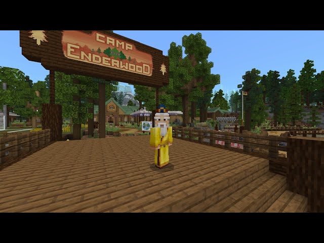 New Minecraft free DLC Camp Enderwood arrives