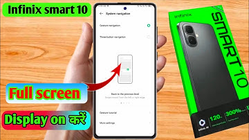 how to full screen display in infinix smart 10 | infinix smart 10 full screen display setting