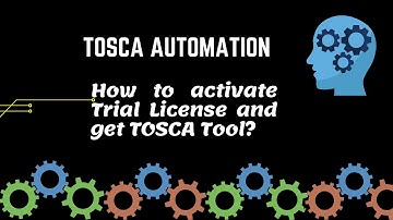 W3H TOSCA Tutorial #1 License Request