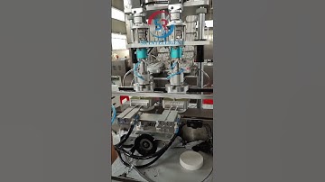 Automatic servo capping machine for protein powder jar #proteinpowder #jarcappingmachine