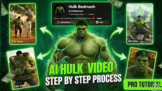 How to make Hulk Ai Video | How to make Hulk Ai Video | Ai Hulk Video kaise banaye | halk video