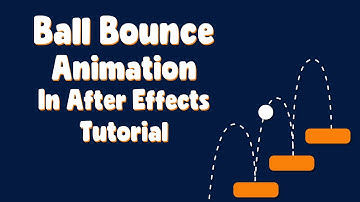 Ball Bounce Animation Tutorial in After Effects | Realistic Ball Bounce | Triology Studio
