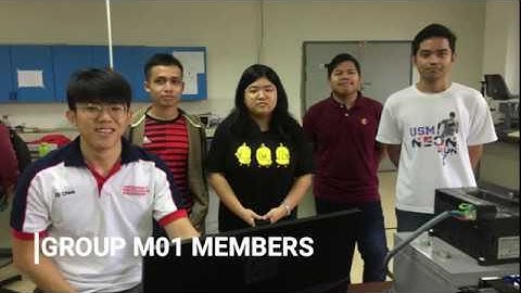 Raspberry Pi Lab 1 Group M01 EMC 311 Mechatronics 2019