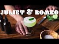 Un cocktail au gin  aimer  le juliette et romo