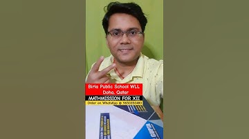 MATHMISSION FOR XII By O.P. GUPTA enroute BIRLA PUBLIC SCHOOL WLL, DOHA, QATAR #mathmission #shorts