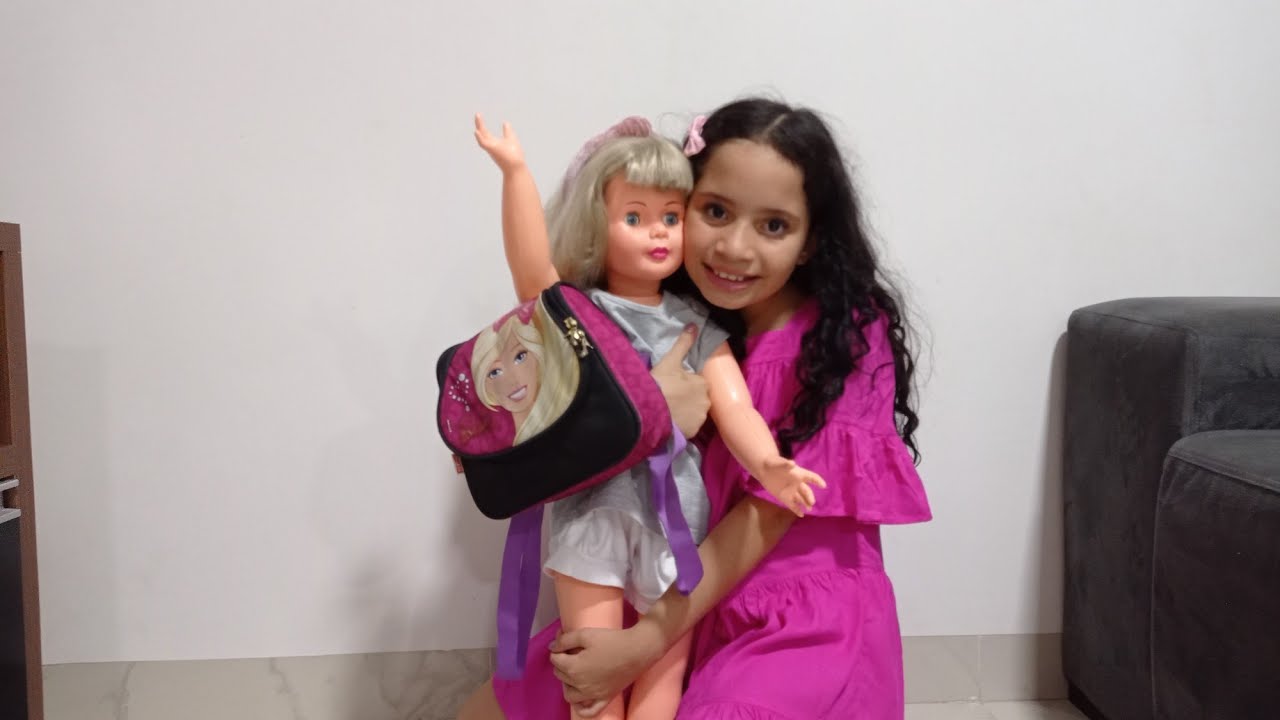 ROTINA DE VOLTA ÀS AULAS DA MINHA BONECA - YouTube