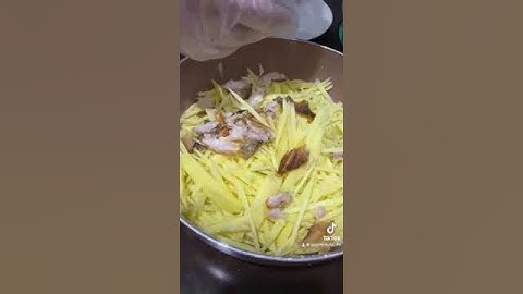 Gỏi xoài khô cá lóc