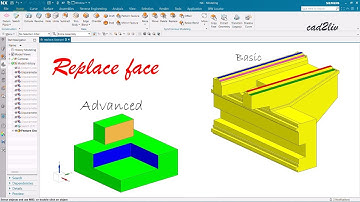 NX_Synchronous_Modeling | #Replace| Replace in NX | #nxtutorials | NX CAD | Cad2liv