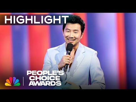 Simu Liu Hosts the PCAs Like Jeremy Allen White Runs The Bear | People's Choice Awards 2024 | NBC