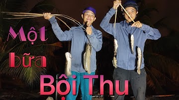 Cá Lóc Đồng Nướng Sau Trận Mưa Đầu Mùa Siêu Lớn | THAN HỒNG TV