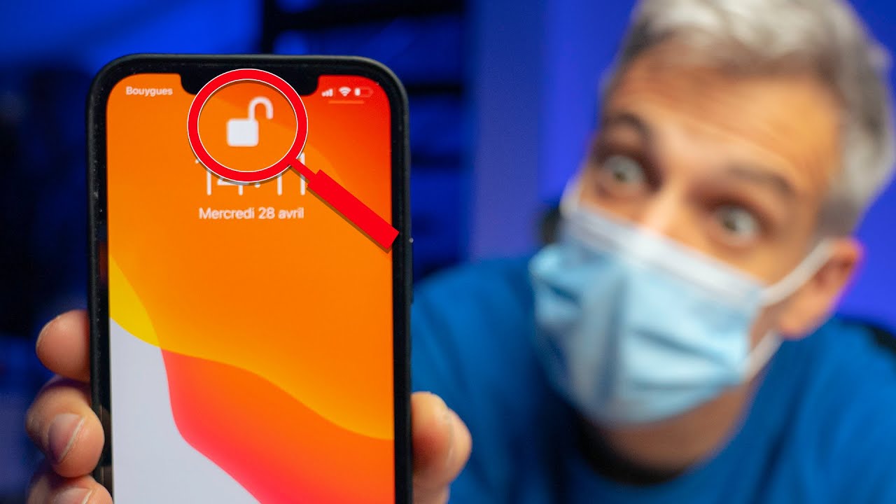 Comment Déverrouiller son iPhone avec un Masque ?