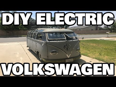 Exploring the cheap DIY electric Volkswagen samba