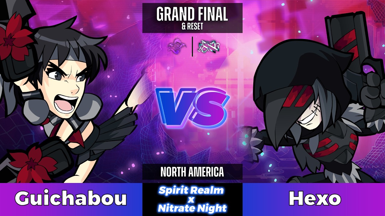 Guichabou vs Hexo - Grand Final & Grand Final Reset - Spirit Realm x Nitrate Night - NA 1v1