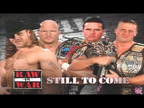 Stone Cold Shawn Michaels Vs Owen Hart The British Bulldog Tag Team Championship Part 1