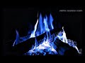 Blue Campfire Ambience 🔥 | Relaxing Night Sounds for Sleep & Study