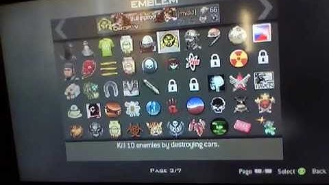 Modern Warfare 3 Titles & Emblems (Most of them)