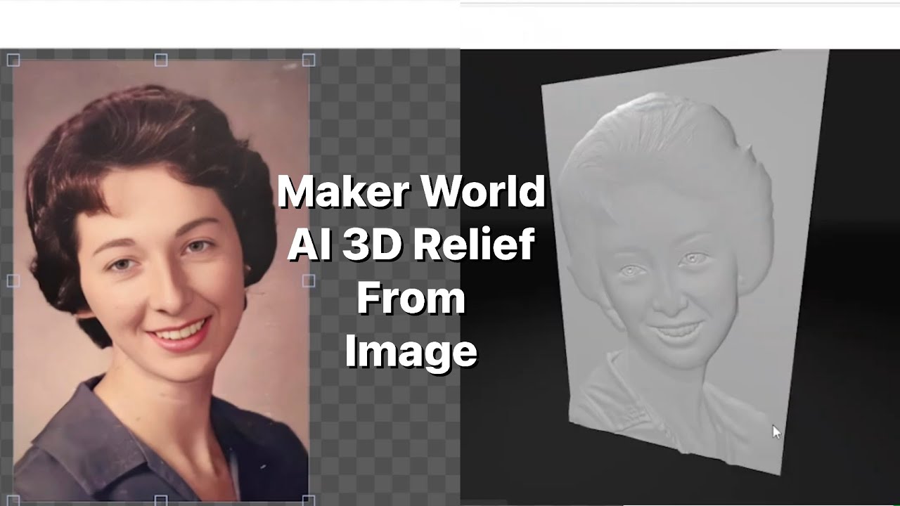 MakerWorld 3D Relief from Image - YouTube