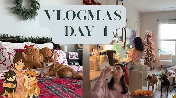 VLOGMAS DAY 1: Realistic Day in my Life (Busy, Cozy & Productive)