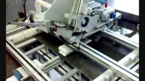 Automatic Label Gluing Machine