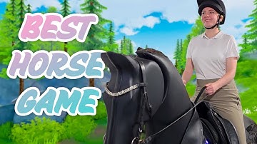 PLAYING THE MOST REALISTIC HORSE GAME - Racewood Horse Simulator | Pinehaven