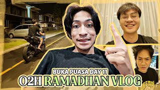 MOTORAN BARENG DERRY DAN PRE - VLOG BUKA RAMADHAN DAY 11