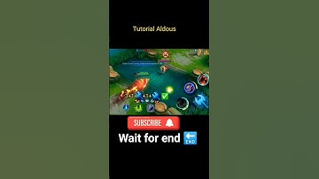 Tutorial Aldous Mobile Legends #shorts #tutorial #ml2b