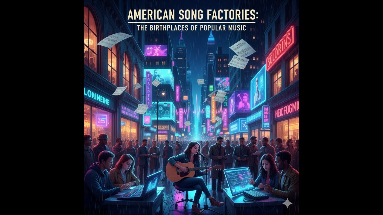 American Song Factories  The Birthplaces of Popular Music