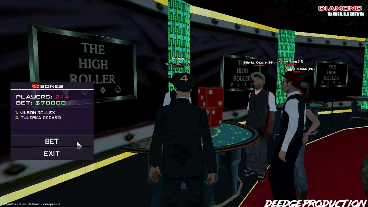 DIAMOND RP TRILLIANT | Работа + казино. - YouTube