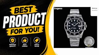 Sugess Men of Watch Automatic Mechanical ST2130 Movement Wristwatches 200M Water