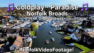 🎵 Norfolk Broads (4K Drone Footage) 🎵