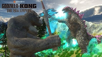 Godzilla x Kong : The New Empire Trailer - Animal Revolt Battle Simulator