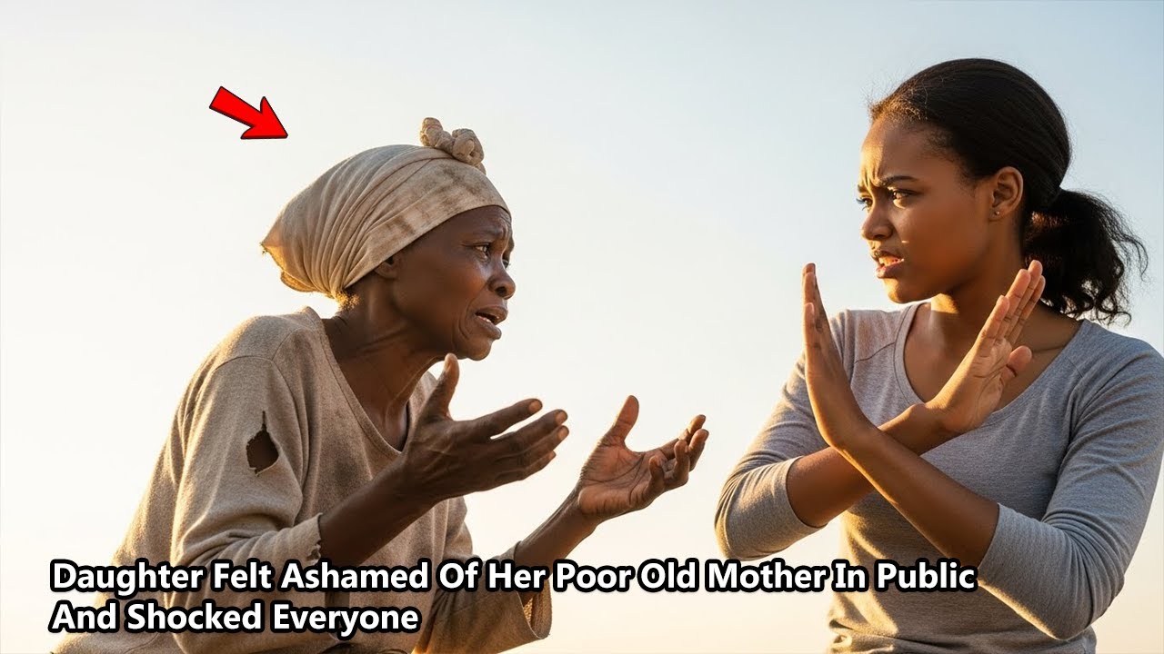 A Daughter Denied Her Poor Mother in Public—Years Later Karma Answered African Tales