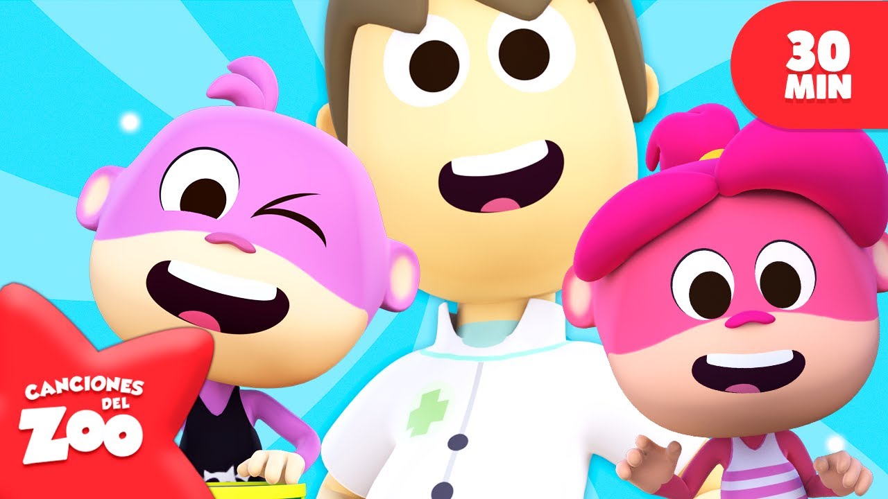 Las ruedas del autobús 🚌 y más canciones infantiles🦁 30 MIN 🌈 PARA NIÑOS |  Canciones del Zoo