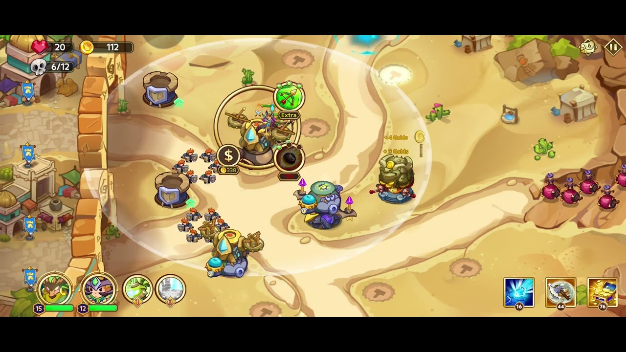 King of Defense 5: TD Games - World 2 - Stage 14 ( New update )