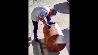 Be Careful Cutting Or Welding A Drum Is Dangerous And Can Cause Fatal Explosion
