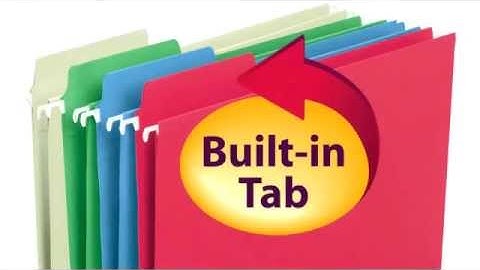 Smead FasTab® Hanging Folders