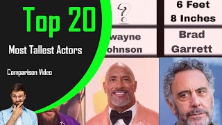 20 Famous Tallest Actors in Hollywood | The Giants of Tinseltown