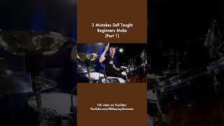 Beginner Drum Tips! (Part 1) #beginnerdrummer #drumtutorial #drumlesson #drumcover #drummer