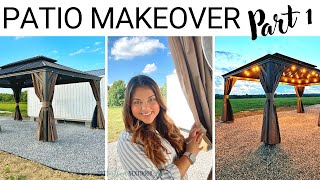 CREATING A COVERED OUTDOOR LIVING SPACE WITH DOMI @TheLatinaNextDoor