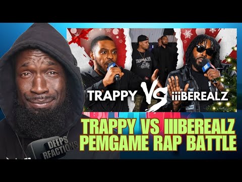 TRAPPY vs iiiBEREALZ | PenGame Rap Battle 2025 | Deepsspeaks (Reaction)
