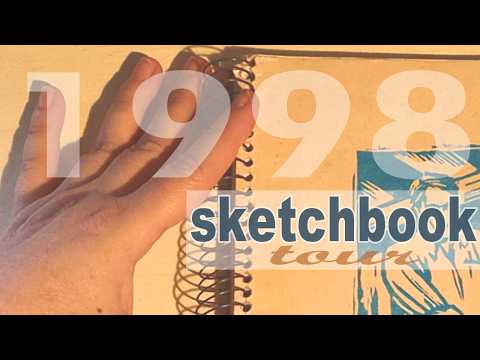 1998  📓 SKETCHBOOK TOUR  📓  Art School Drawings