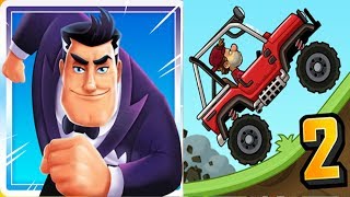 Agent Dash Vs Hill Climb 2 Android Ipad Ios Gameplay Hd Ip Playgame