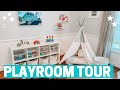 *NEW* PLAYROOM ORGANIZATION TOUR (Montessori & Minimalist Inspired for Independent Play!)