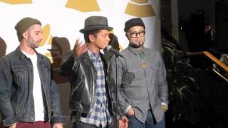 BRUNO MARS At the Grammy Nominations!